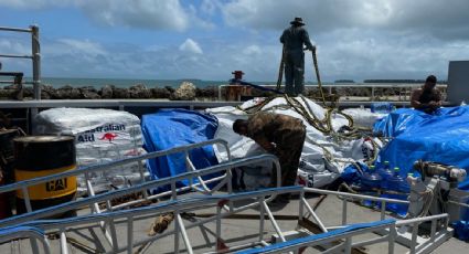 Llegan a Tonga tres vuelos con agua y equipos de telecomunicaciones provenientes de Australia