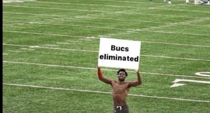 Antonio Brown no perdona y se burla de la eliminación de los Buccaneers con un meme