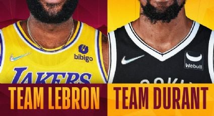 LeBron James y Kevin Durant repiten como capitanes del Juego de Estrellas de la NBA