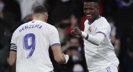 Benzema y Vinícius, par de ases, se lucen con un póquer en la goleada del Real Madrid