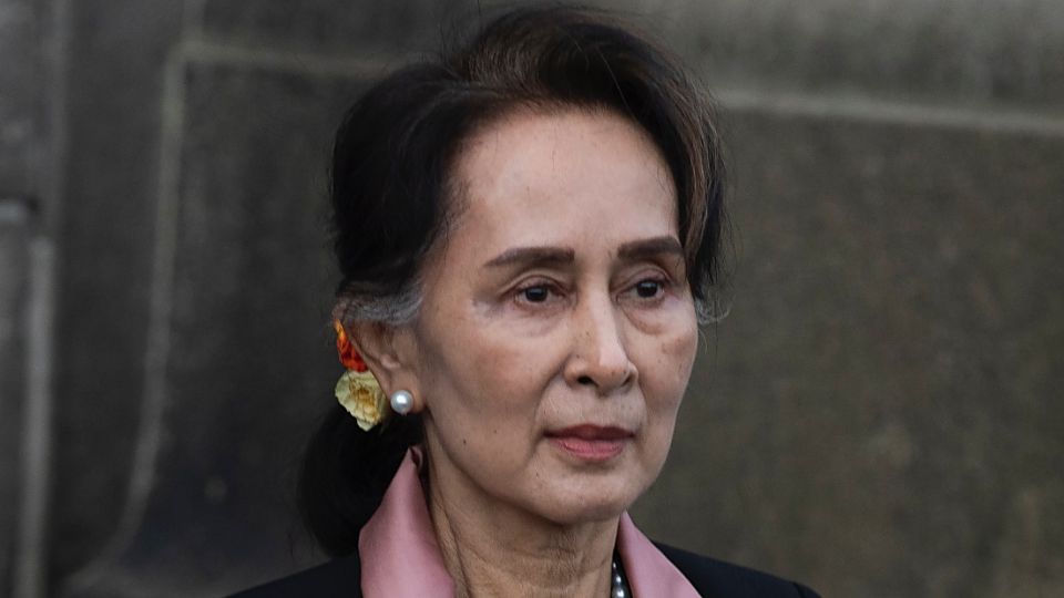 La líder depuesta de Birmania, Aung San Suu Kyi. Foto: AP