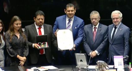 Senado entrega la medalla Belisario Domínguez al personal médico que trabajó para combatir la pandemia de Covid