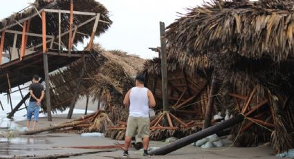 "Roslyn" se degrada a depresión tropical: deja dos muertos en Nayarit, inundaciones y daños materiales