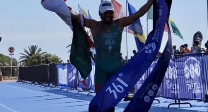 Crisanto Grajales cubre de oro a México en el Campeonato Panamericano de triatlón