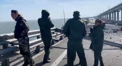 Rusia detiene a ocho personas presuntamente vinculadas con el ataque contra el puente de Crimea