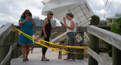 Alertan por inundaciones ante el paso de la depresión tropical "Nicole" en Georgia