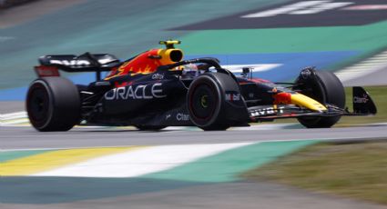 Checo Pérez pasó de pelear el podio a desplomarse al séptimo lugar en el Gran Premio de Brasil