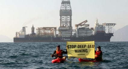 Greenpeace exige detener perforación minera en aguas profundas frente a costas de Colima