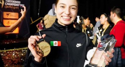 La mexicana Daniela Souza es reconocida como la mejor competidora del Mundial de Taekwondo tras ganar una medalla de oro histórica