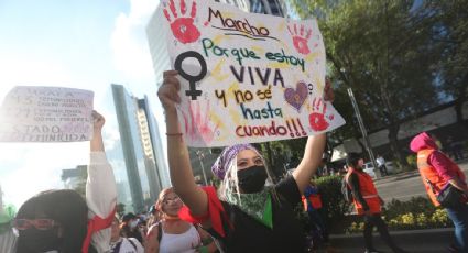 La protesta de Sofía, Marisol, Karen: decenas de mujeres en la CDMX exigieron una vida libre de violencia