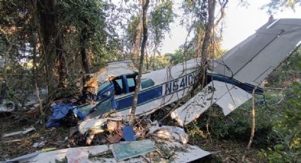 Se desploma avioneta en Puerto Vallarta; hay dos heridos