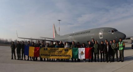 Aterriza en la CDMX el segundo avión de la Fuerza Aérea con mexicanos repatriados desde Ucrania