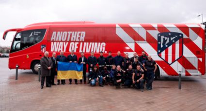 El Atlético de Madrid envía un autobús con ayuda humanitaria para las víctimas de la invasión rusa en Ucrania, y trasladará a refugiados a España