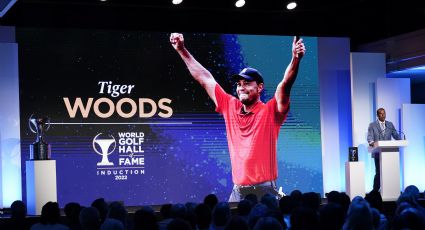 Tiger Woods confirma su leyenda y se vuelve inmortal tras ingresar al Salón de la Fama del Golf