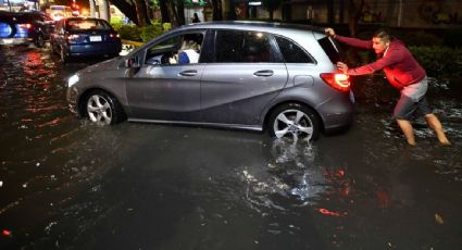 Fuertes lluvias ocasionan inundaciones en el norte de la CDMX; afectan vías de comunicación y transporte público