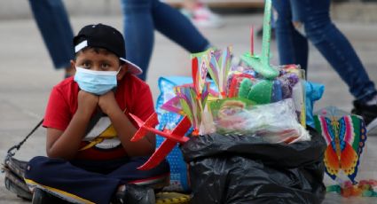 Hay más de 2 mil 300 niñas y niños que trabajan en las calles de la CDMX