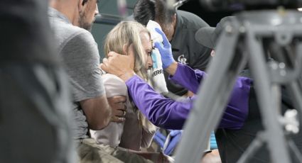 Reportera de TV sufre pelotazo en la cabeza a 95 millas por hora en juego entre Rockies y Gigantes; no presenta fracturas