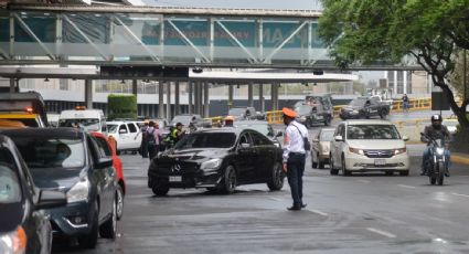 Taxistas retiran bloqueos en los accesos al AICM tras más de 4 horas de protesta