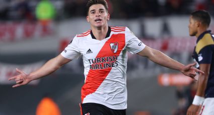 Julián Álvarez se muestra 'millonario' de goles y marca seis en paliza de River Plate en la Libertadores