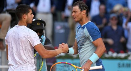 El español Carlos Alcaraz, de 19 años, vence a su ídolo Rafa Nadal en el Abierto de Madrid, y se cita con Djokovic en Semifinales