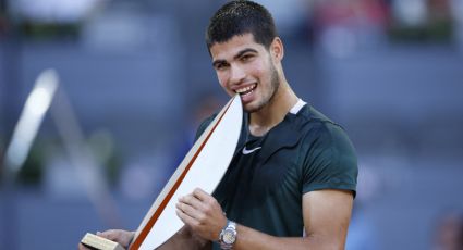 La nueva ‘joya’ del tenis español, Carlos Alcaraz, gana un soñado Abierto de Madrid tras arrasar en la Final a Zverev