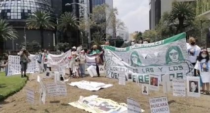 Activistas y familiares piden dedicar la Glorieta de la Palma a las personas desaparecidas en el país