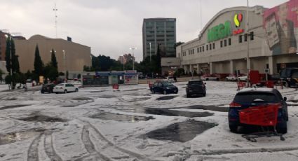 Fuerte lluvia y granizada causa afectaciones en alcaldías del sur de la CDMX