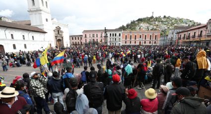 Organizaciones civiles en Ecuador denuncian que un manifestante murió por el golpe de un bote de gas lacrimógeno lanzado presuntamente por la policía