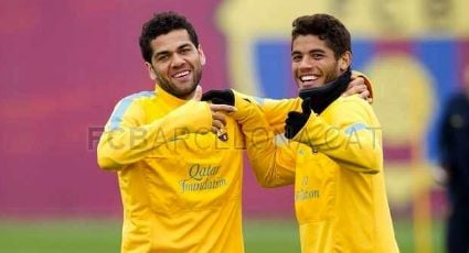 Jonathan dos Santos, quien fue compañero de Dani Alves en el Barça, celebra la llegada del brasileño a México: “Bienvenido, güey”