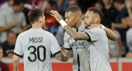 PSG activa a su ‘tridente mágico’ de Messi, Neymar y Mbappé, y le da un baile al Lille