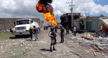 Se registra explosión en un ducto de Pemex en Puebla por una presunta toma clandestina