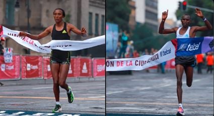 Dominio africano en el Maratón de la CDMX y se imponen nuevos récords en las ramas varonil y femenil?