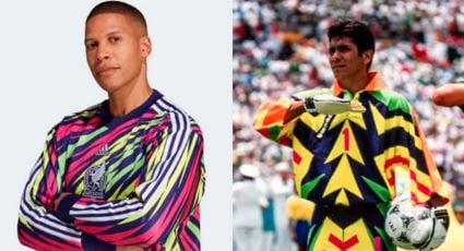 Jorge Campos inspira colorido jersey que será parte de la indumentaria de la Selección Mexicana en Qatar 2022