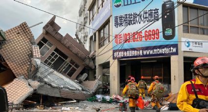 Un sismo de 6.8 sacude Taiwán; se reporta el desplome de un edificio y 7 mil viviendas sin electricidad