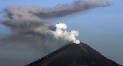 Autoridades alertan que caerá ceniza en toda la CDMX por una exhalación del volcán Popocatépetl