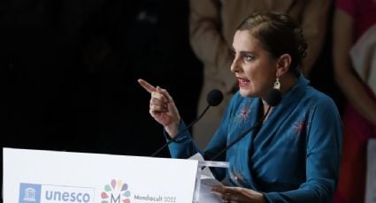 Beatriz Gutiérrez inaugura conferencia de la Unesco sobre políticas culturales en la CDMX