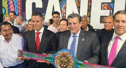 ¡Made in Mexico! ‘Canelo’ Álvarez y Golovkin pelearán por el cinturón ‘Guerrero Jaguar Zapoteco’