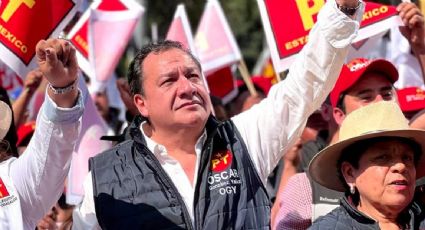 Óscar González Yáñez se registra como precandidato del Partido del Trabajo a la gubernatura del Edomex