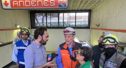 Humo en estación Barranca del Muerto fue por sobrecalentamiento de cables de tracción, asegura el director del Metro