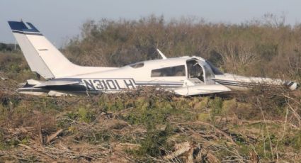 Se desploma avioneta en Reynosa por falla de motores; hay un herido