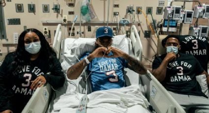 Damar Hamlin sigue desde el hospital el partido de los Bills, que le dedican homenaje y un regreso de patada espectacular