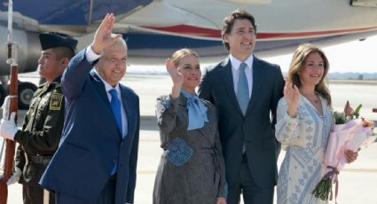 Trudeau llega a Palacio Nacional para la cena con Biden y López Obrador