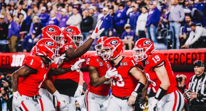 Georgia luce como auténtico 'bulldog' y es Bicampeón de la NCAA tras apalear a TCU