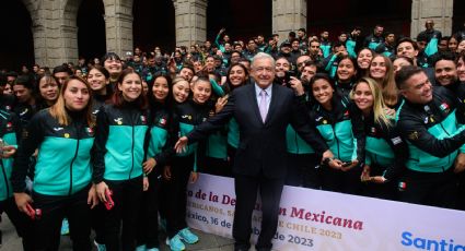 AMLO garantiza que los atletas que participaron en Panamericanos recibirán estímulos, pese a propuesta de Ana Guevara de quitárselos: “La malinterpretaron”