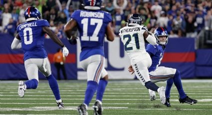 Seahawks someten a Daniel Jones para imponerse a los Giants en Nueva York