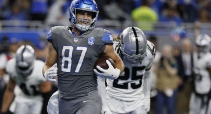 Lions hacen pasar una 'noche de terror' a los Raiders y triunfan al cerrar la semana 8 de la NFL