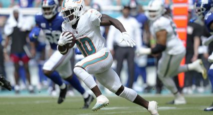 Dolphins vuelven al triunfo a costa de unos débiles Giants e imponen marca de yardas tras cinco semanas