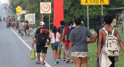 Caravana migrante se desintegra tras recorrer Chiapas por más de 10 días