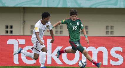 México se complica en el Mundial Sub 17 tras empate con Venezuela, que jugaba con uno menos