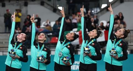 ¡Histórico! El equipo de gimnasia rítmica de México clasifica a París 2024 tras ganar plata en Panamericanos